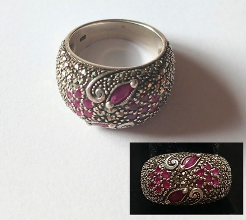 Très belle bague dôme