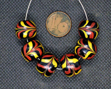 Lot Perles Verre Murano Ancien