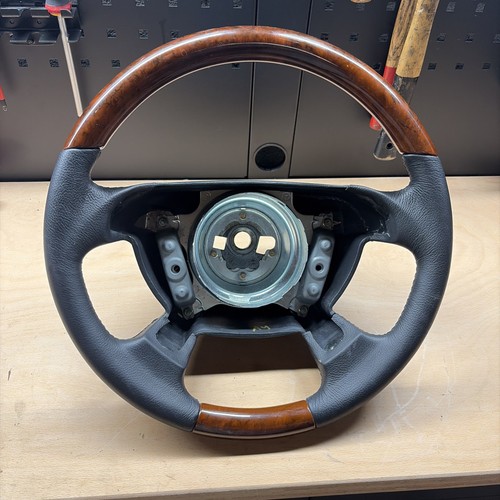 Volant mercedes cuir bois - mercedes,