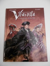 VIRAVOLTA L'ORCHIDÉE NOIRE - A. DELALANDE/E.LAMBERT Ed. GLÉNAT - TRÈS BON ÉTAT
