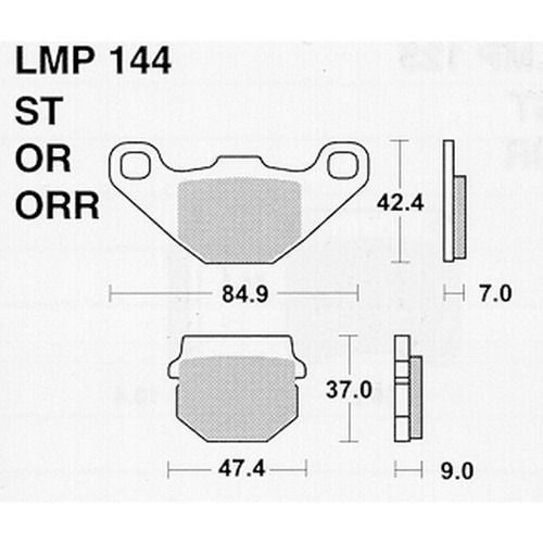 Athena lmp144 plaquettes - athena,