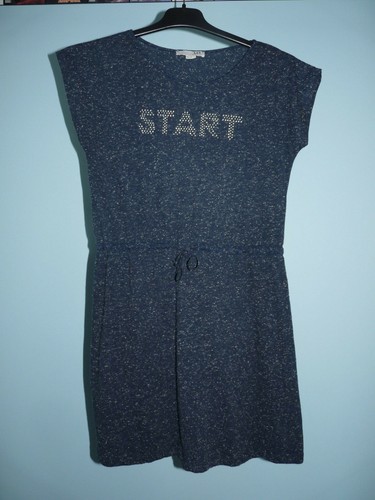 Robe tunique été bleu - robe, d'été