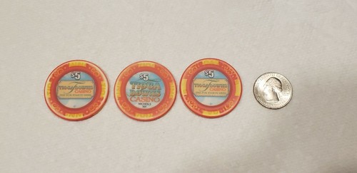 Tioga downs casino - $5.00, red