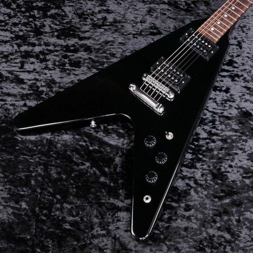 Gibson 80s flying ebony - gibson,