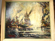 Ancien Tableau Peinture