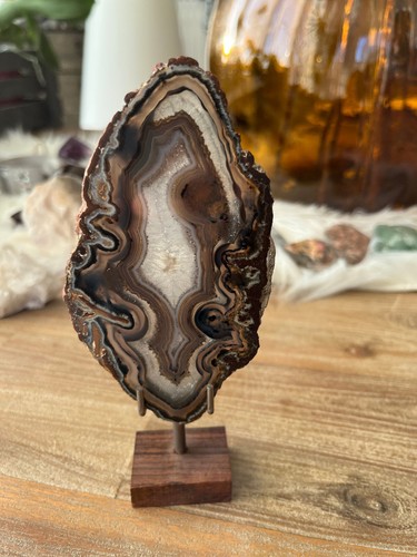 Jolie tranche agate - jolie, d’agate