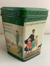 BOITE METAL VINTAGE AFFICHES VETEMENTS & TROUSSEAUX POUR HOMMES & ENFANTS