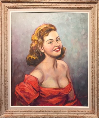 Huile sur toile - sur, jeune