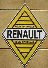 REGIE RENAULT PLAQUE