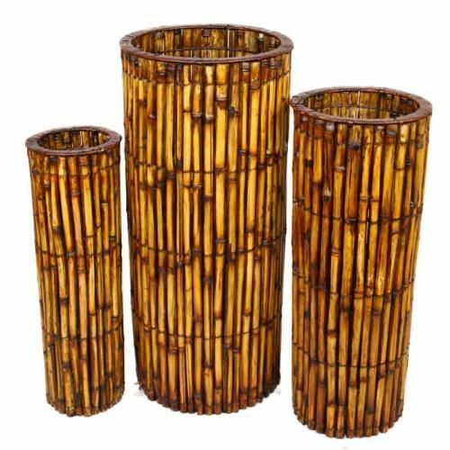 Bambou pot set sol - set, 3