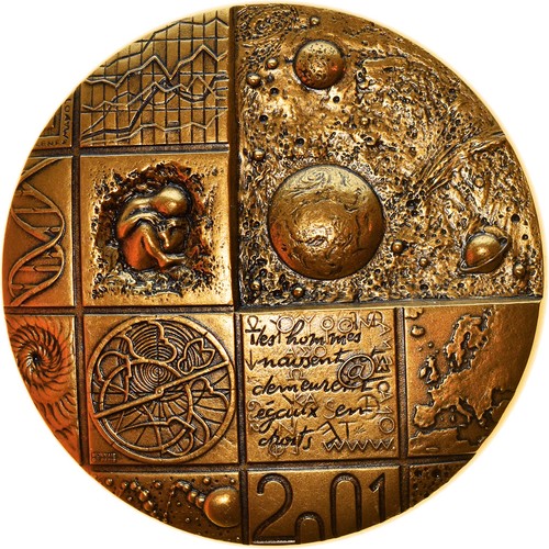 France médaille voeux - france,,