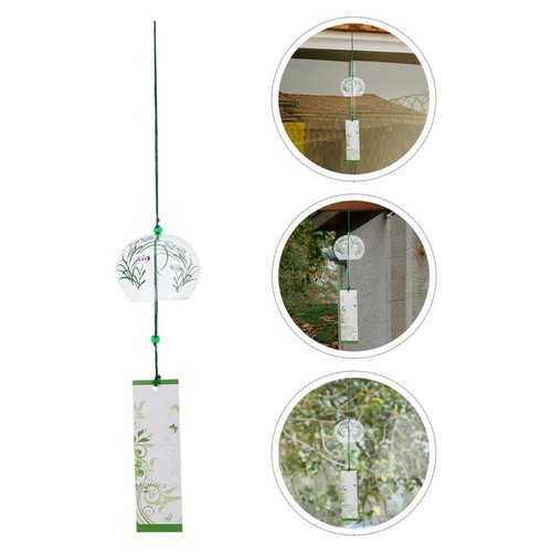 Cloche jardin japonais vent - ,