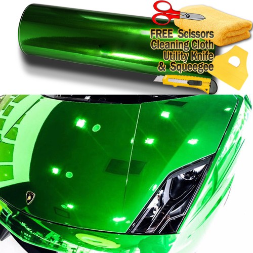 120 green chrome mirror - 120", x