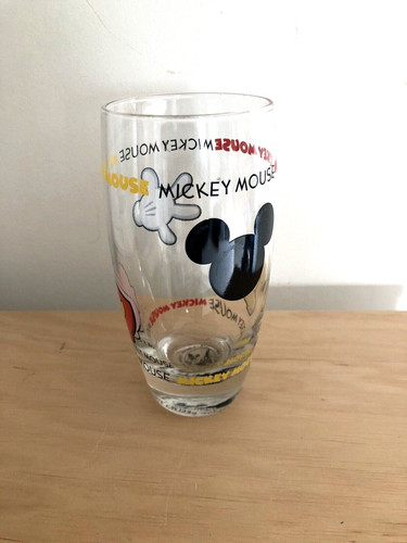 Grand verre transparent mickey - grand,