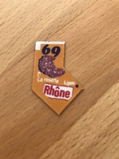 Magnets collection LE GAULOIS carte de FRANCE Depart'Aimant 69 RHÔNE