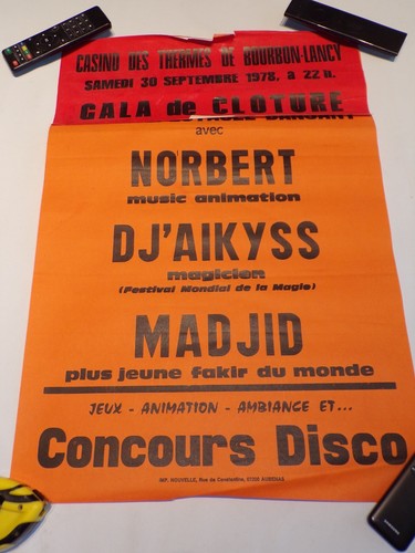 Affiche gala cloture - gala,