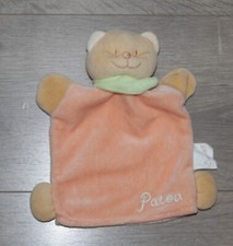 Doudou marionnette chat patou - marionnette,