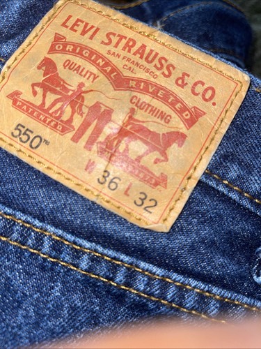 Levi 550 men jeans size - levi's,