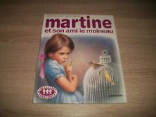 livre, martine, et son ami le moineau (collection farandole)