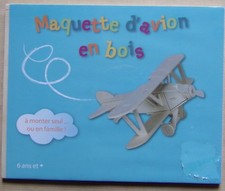 § maquette enfant bois AVION
