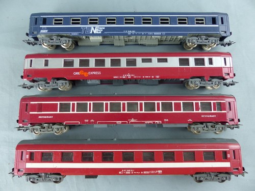 Jouef lot de 4 wagons - jouef,