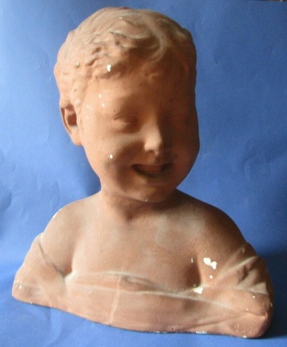 Ancien buste petit garçon - de,