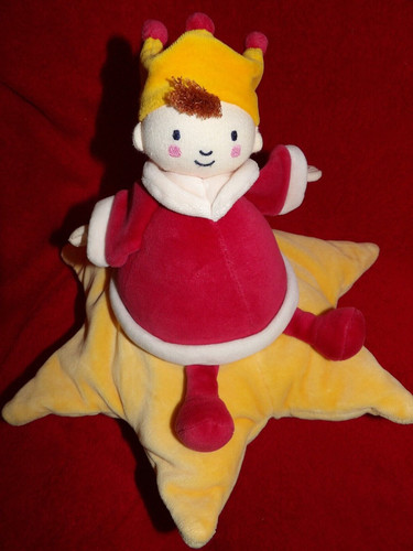 Doudou peluche musicale roi - doudou,