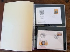 ALBUM lettres, FDC, Cartes