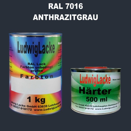 Ral 7016 kit mat - kg,