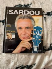 MICHEL SARDOU DU PLAISIR  LIVRE ET CD LA COLLECTION OFFICIELLE