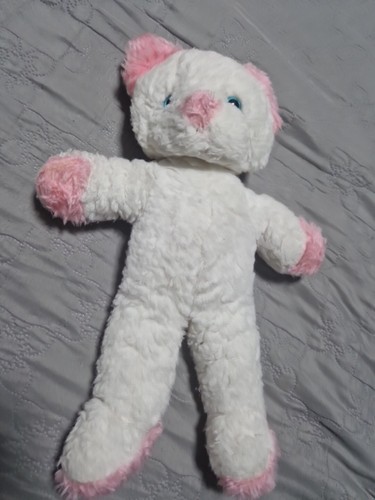 Peluche ours chat blanc - peluche, et