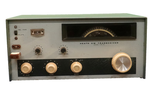 Heathkit transceiver model - cw,