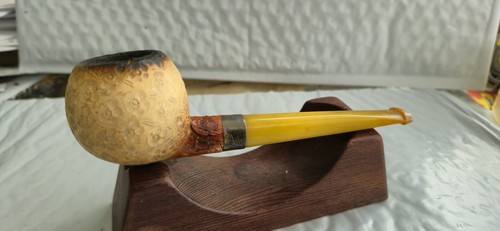 Vtg carved meerschaum estate - carved,