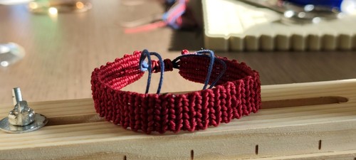 Bracelet macramé double face - bracelet,