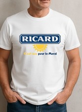 t-shirt humoristique Ricard C'est Bon Pour Le Moral été 2025 neuf