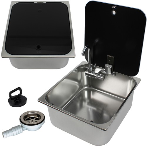 Inox lavabo cheveux - inox, evier