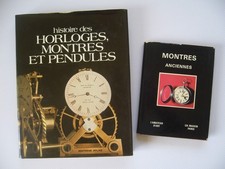 LOT 2 LIVRES SUR LES MONTRES ET PENDULES