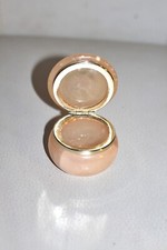 1 petite boîte pilulier vintage - diam 50 mm - marbre rose Italie - état neuf