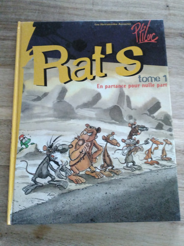 Rat tome en partance - bd,