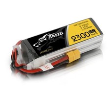 4S Lipo Batterie 2300mAh 14.8V 45C 4S Batterie RC avec connecteur XT60 Connec...