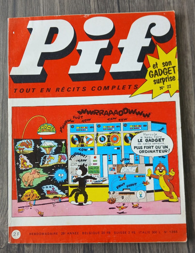 Pif gadget 27 vaillant - gadget, n°