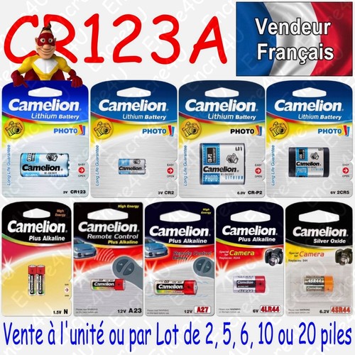 Piles photo cr123a dl123 - piles,