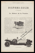 1924 Hispano-Suiza Torpedo Le moteur de la Victoire