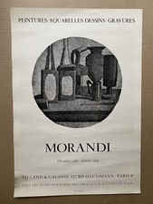 Affiche originale Morandi 1969