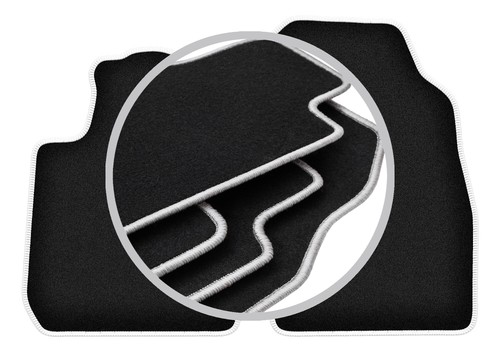 Tapis sol velours noir - sol, en