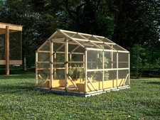 Serre en bois ECO jardin serre