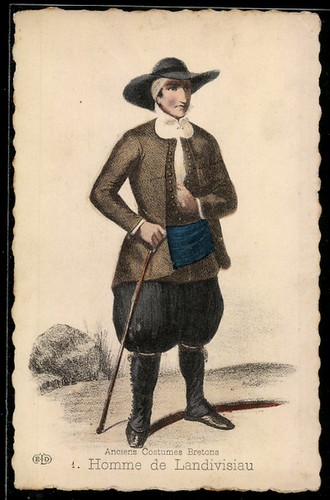 Cpa landivisiau anciens - landivisiau,,