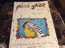 livre de partitions.MINI JAZZ 15 pièces blues et jazz pour piano  (31 pages)