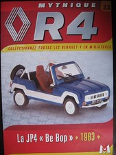 FASCICULE 11 RENAULT R4  4L JP4 BE BOP 1983