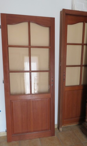 Blocs porte bois massif - bois,